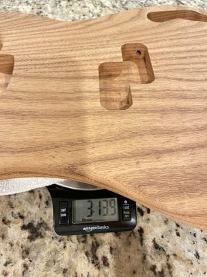 Sound Guitar Works Roasted Swamp Ash Precision Bass Body – $325 Shipped (CONUS)