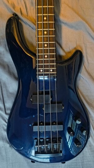 1980s Tokai Works TW-1501? Bass Revolution MIJ Active PJ Blue Spector