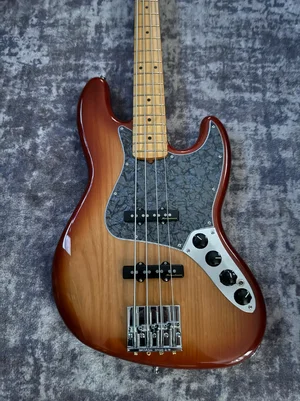 Fender Player Plus Jazz Bass Sienna Sunburst with Case and extras.