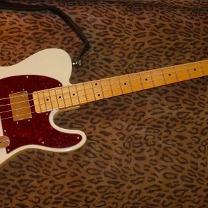 modified Squier VM Tele Bass Special
