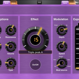 Midi Designer layout for Source Audio Manta