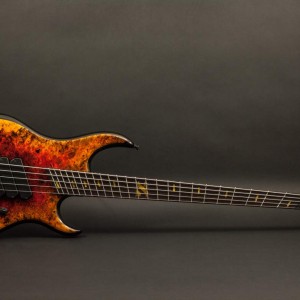 Dingwall Z3 Bloodmoon burst Buckeye Burl