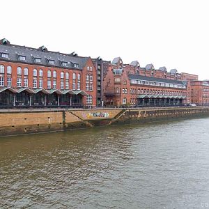 Hamburg Speicherstadt Zollkanal