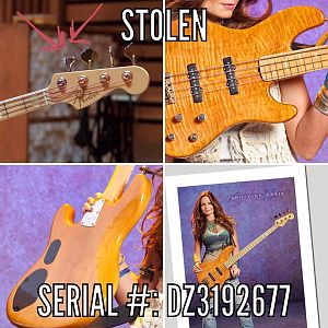 Stolen Fender Jazz American Deluxe FMT