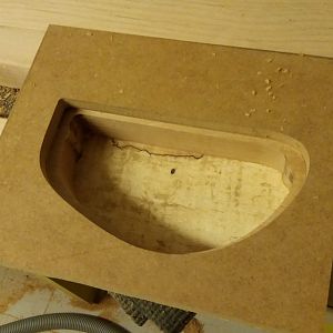 Routing the electronics cavity