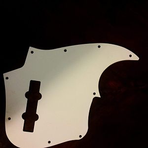 Pickguard cut