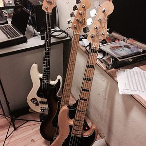 My own Fender family :)