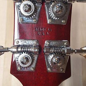 Gibson SG Headstock Rear