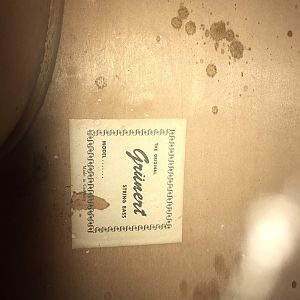 Grunert Label no model number