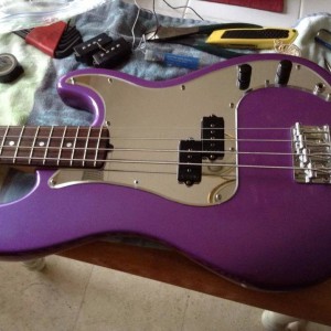 Enchanted Purple P Bass