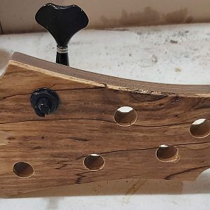 holes drilled