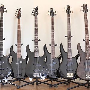 black ibanezes