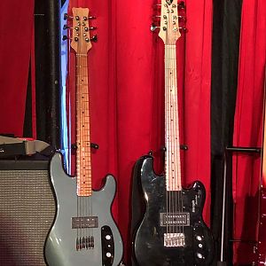 custom bass6 and shergold marathon6