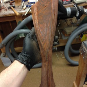 Bass tailpiece rough 1