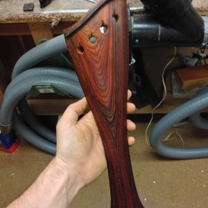 Bass tailpiece nut/saddle 4