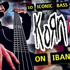 10 ICONIC KORN BASS LINES (Part 2) | Ibanez K5 Fieldy Signature