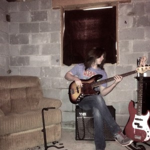 Me playing my jazz in my basement