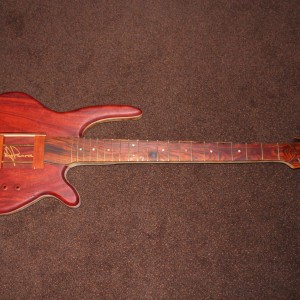 Cocobolo fretboard