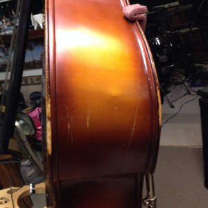 Framus fully carved 3/4 bass