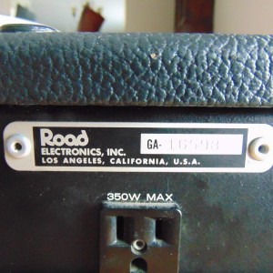 Road Amp Serial tag