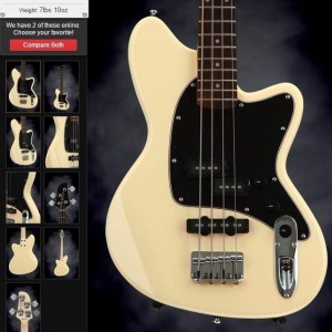 Ibanez TMB30 in Ivory