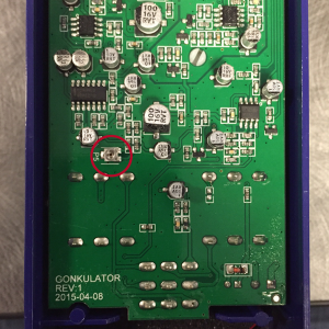 Gonkulator Internal Trimpot