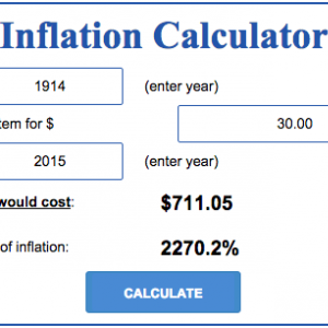 inflation