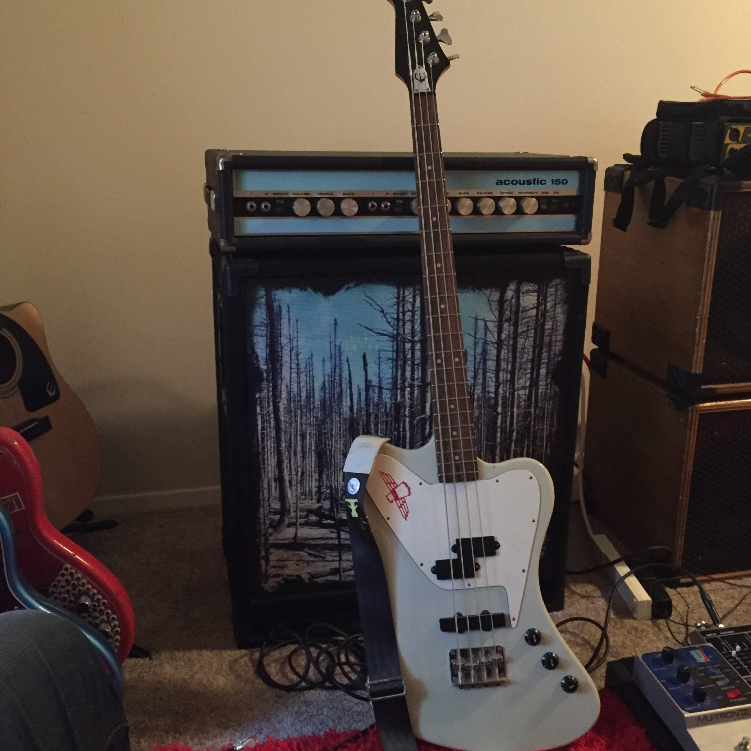 90's Epiphone Non-Reverse Thunderbird