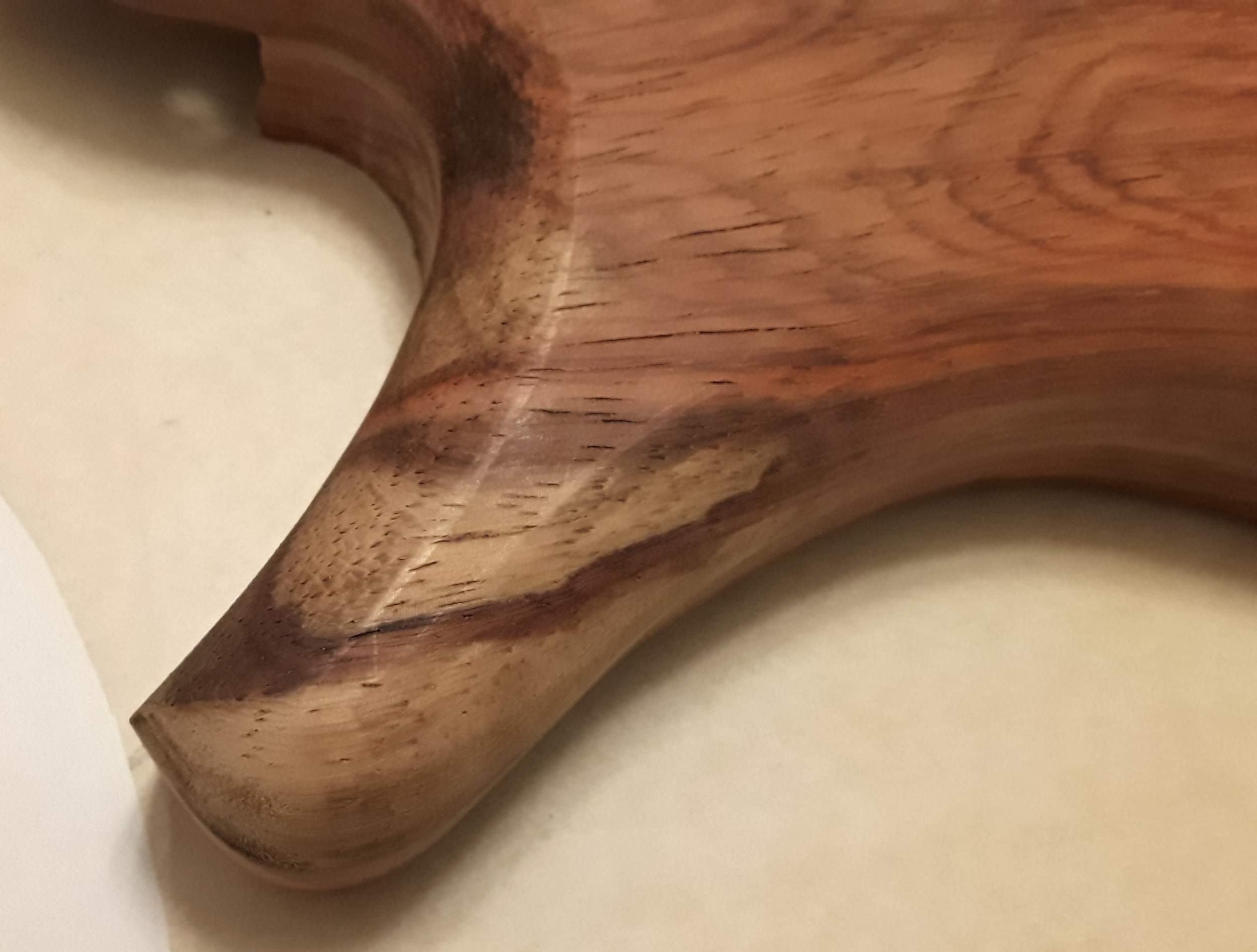 Back radius and roundover
