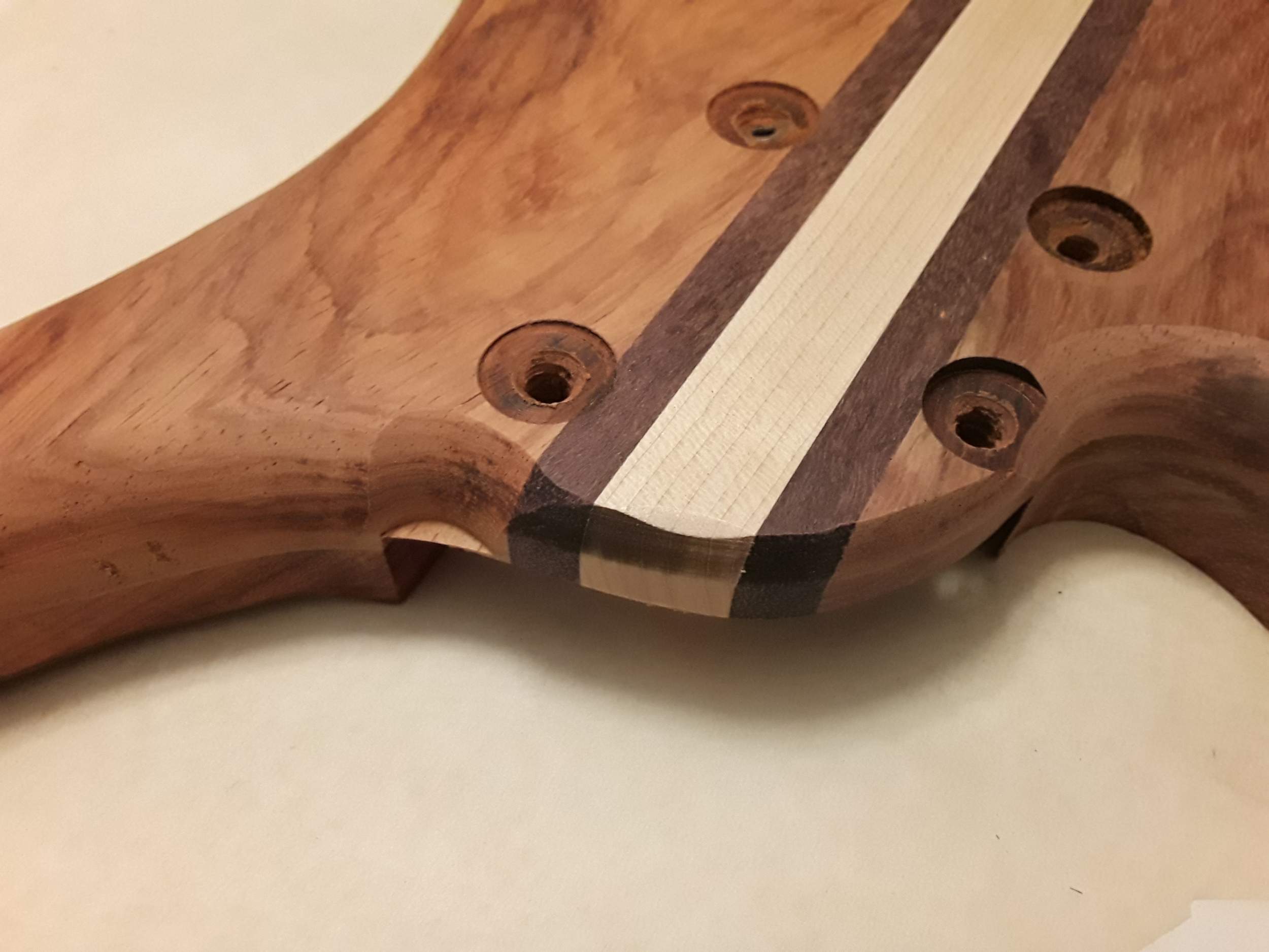 Back radius and roundover