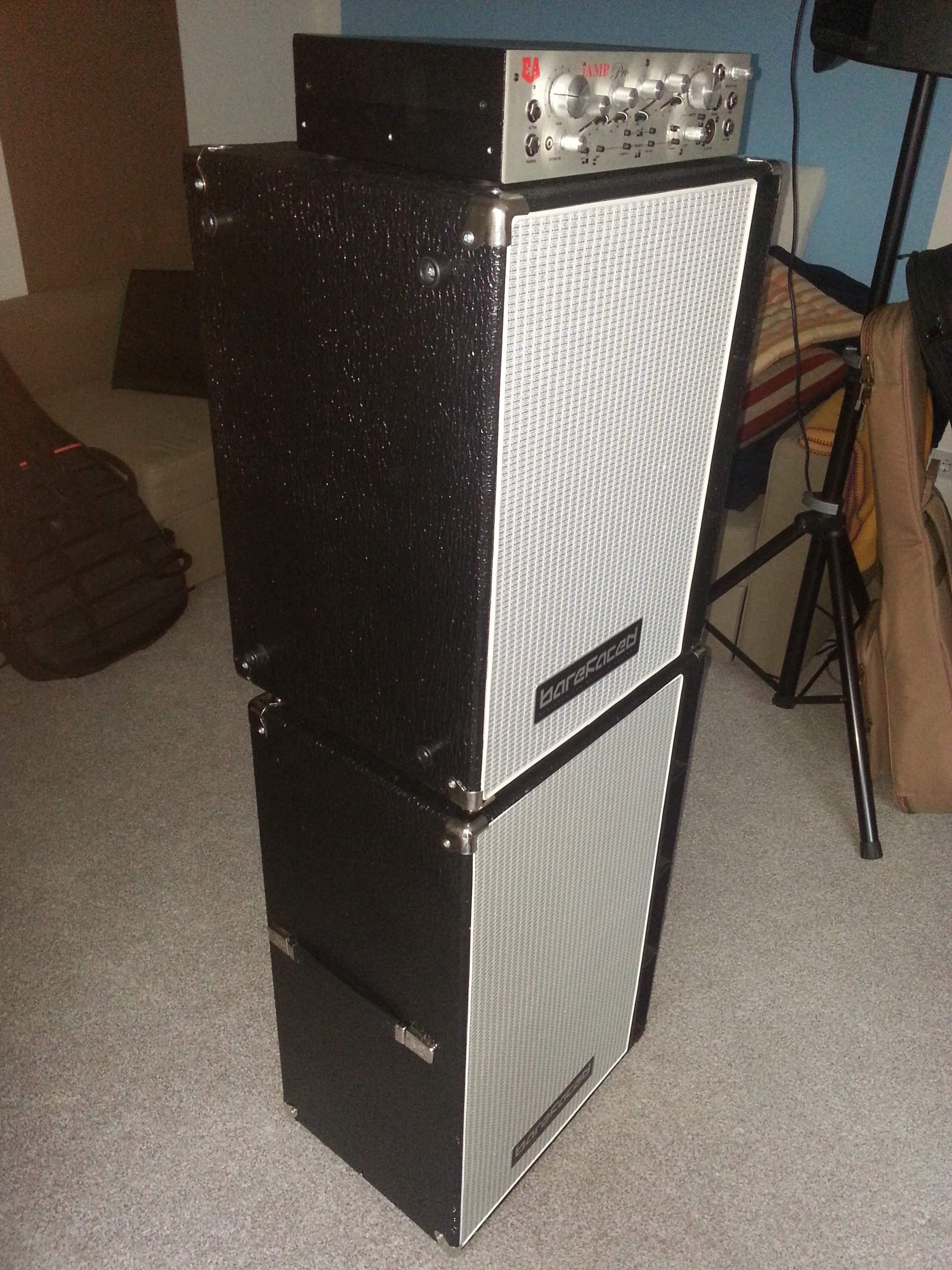 Barefaced 3*12 Stack Side
