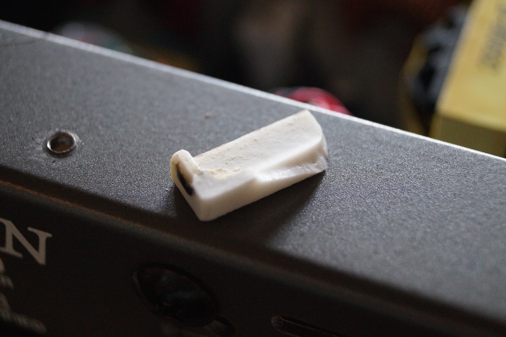 broken piece