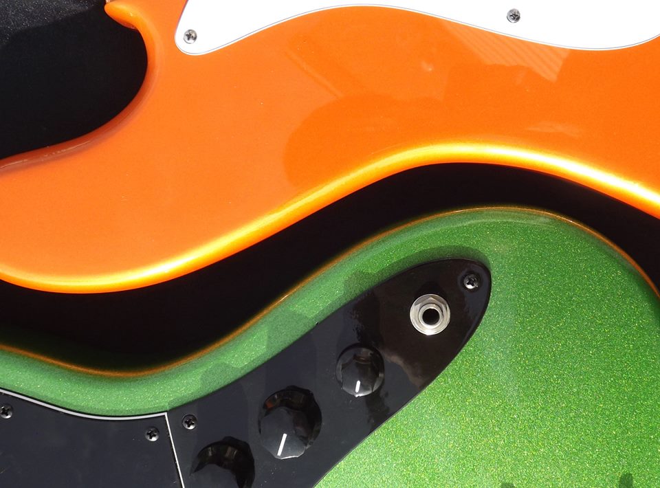 Candy Green and Orange