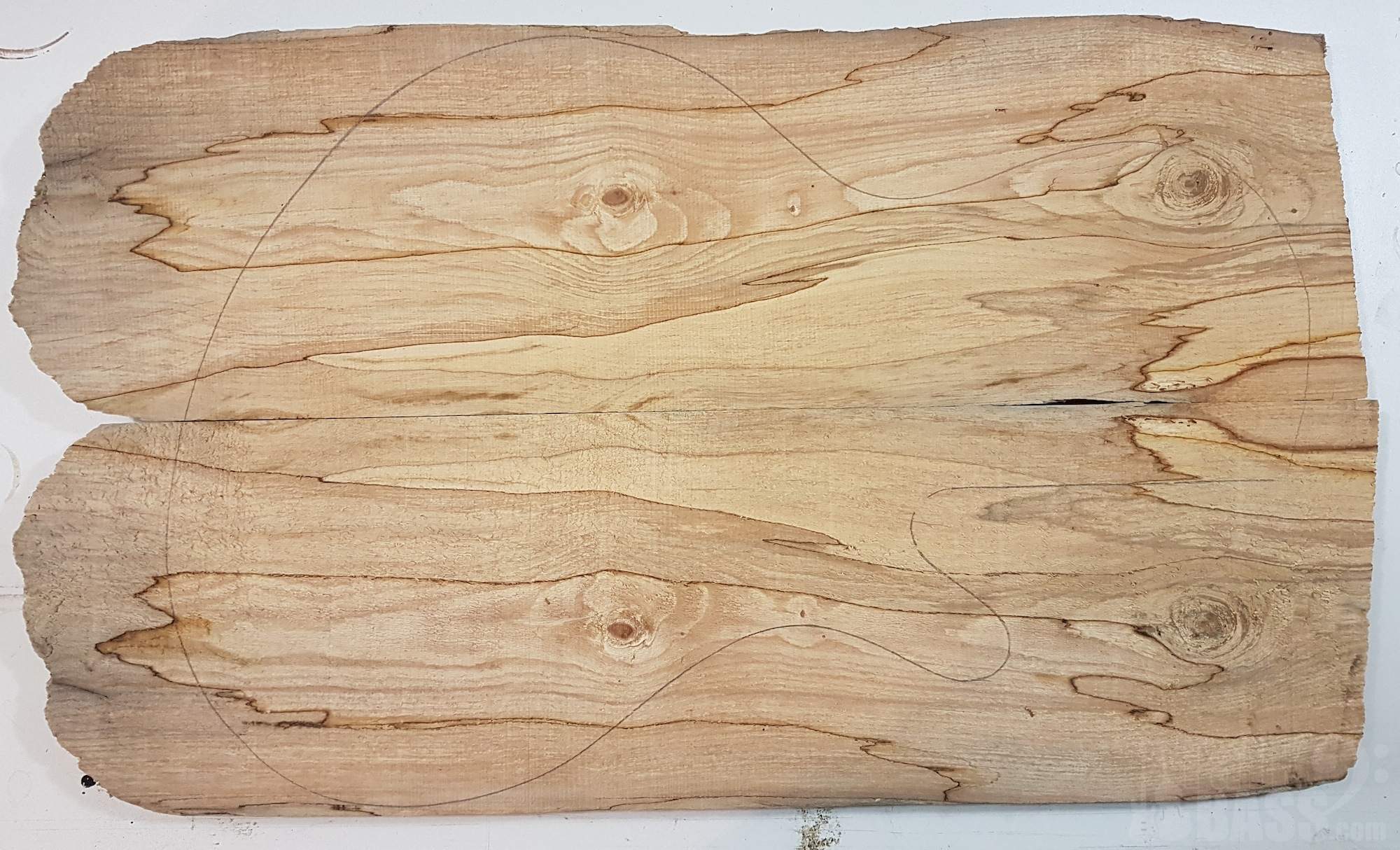 cleaned up seam
