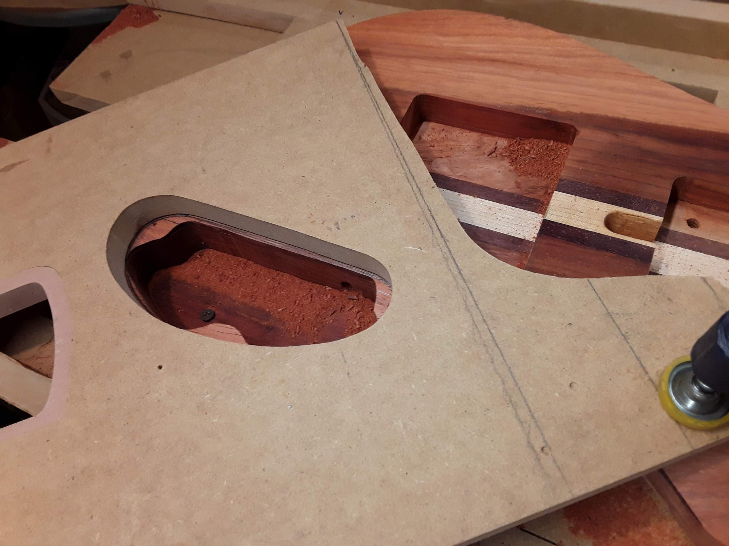 control cover & radius routing