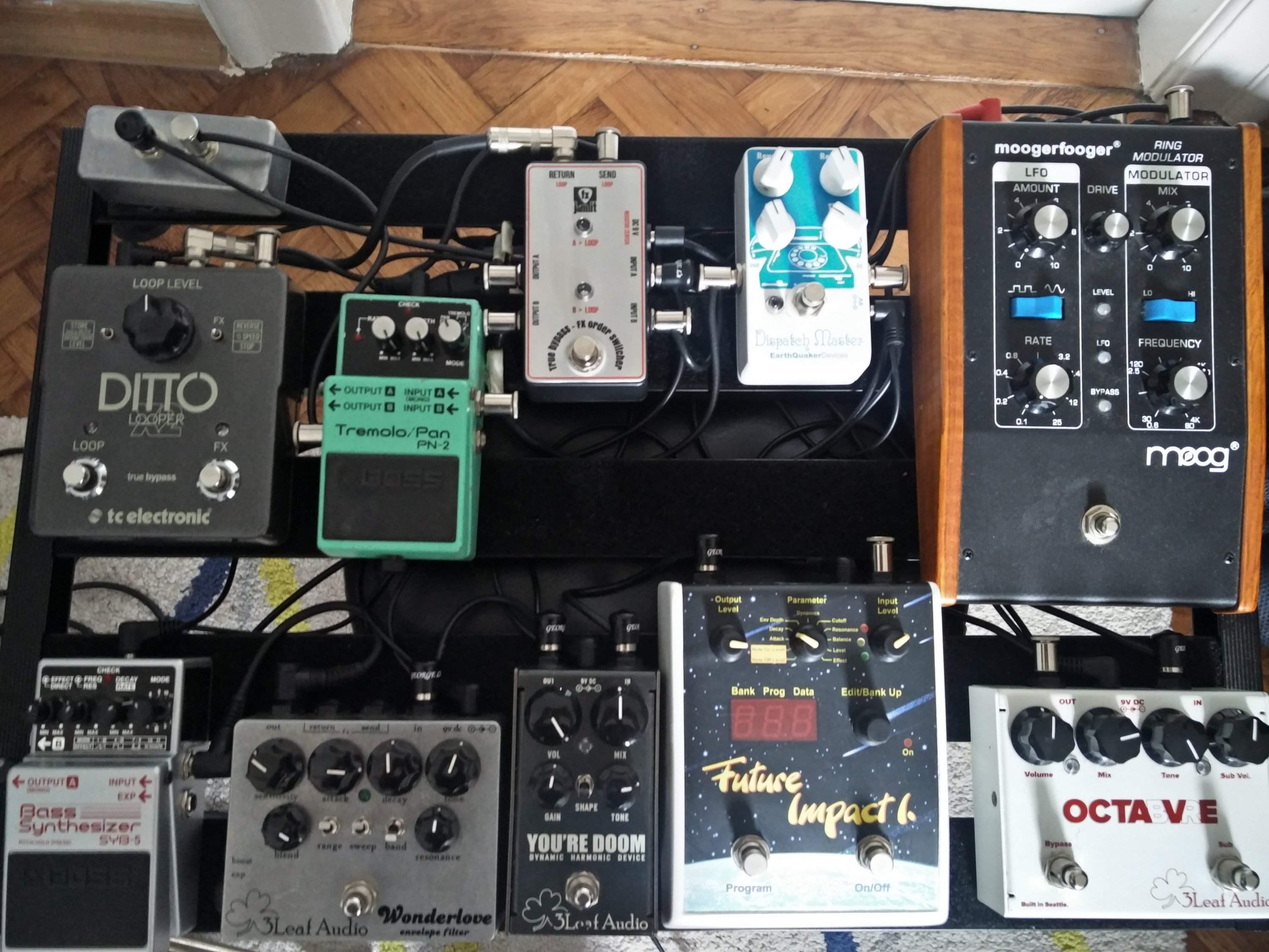 Current pedalboard