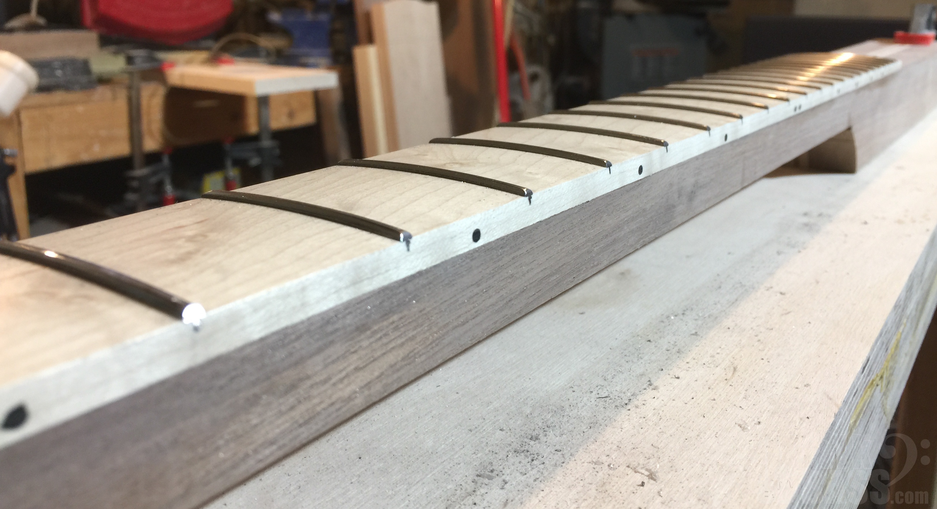 Fretwork Almost Done