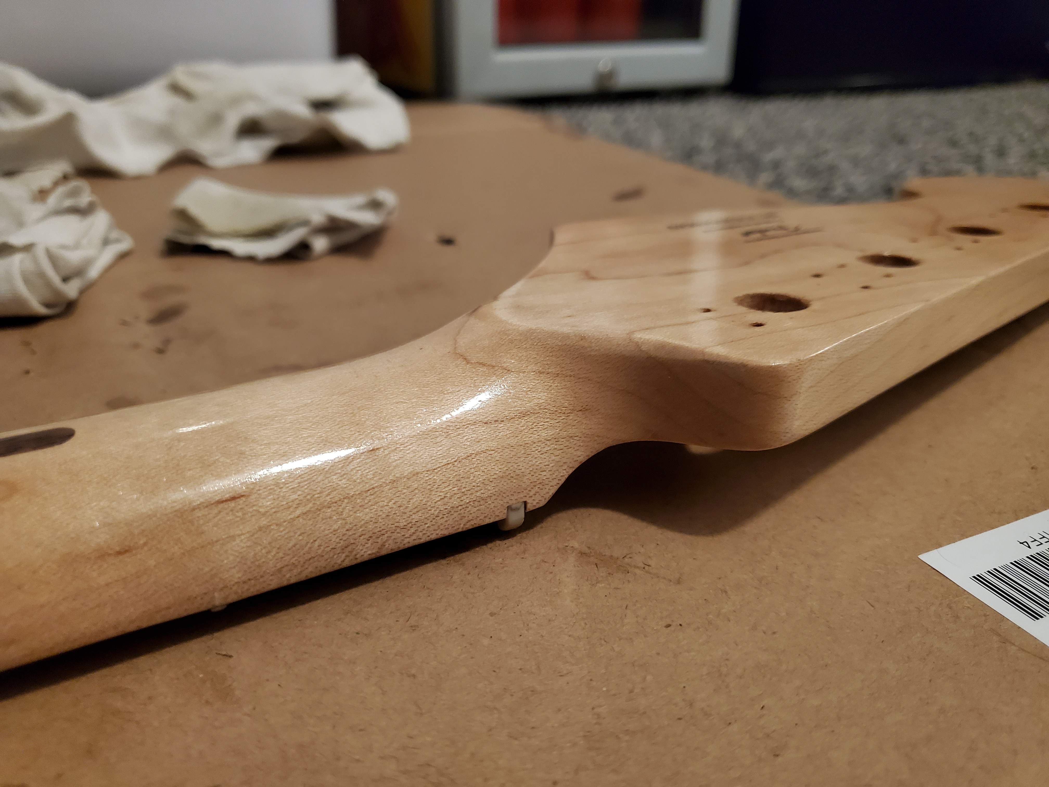 Many Coats of Tru Oil