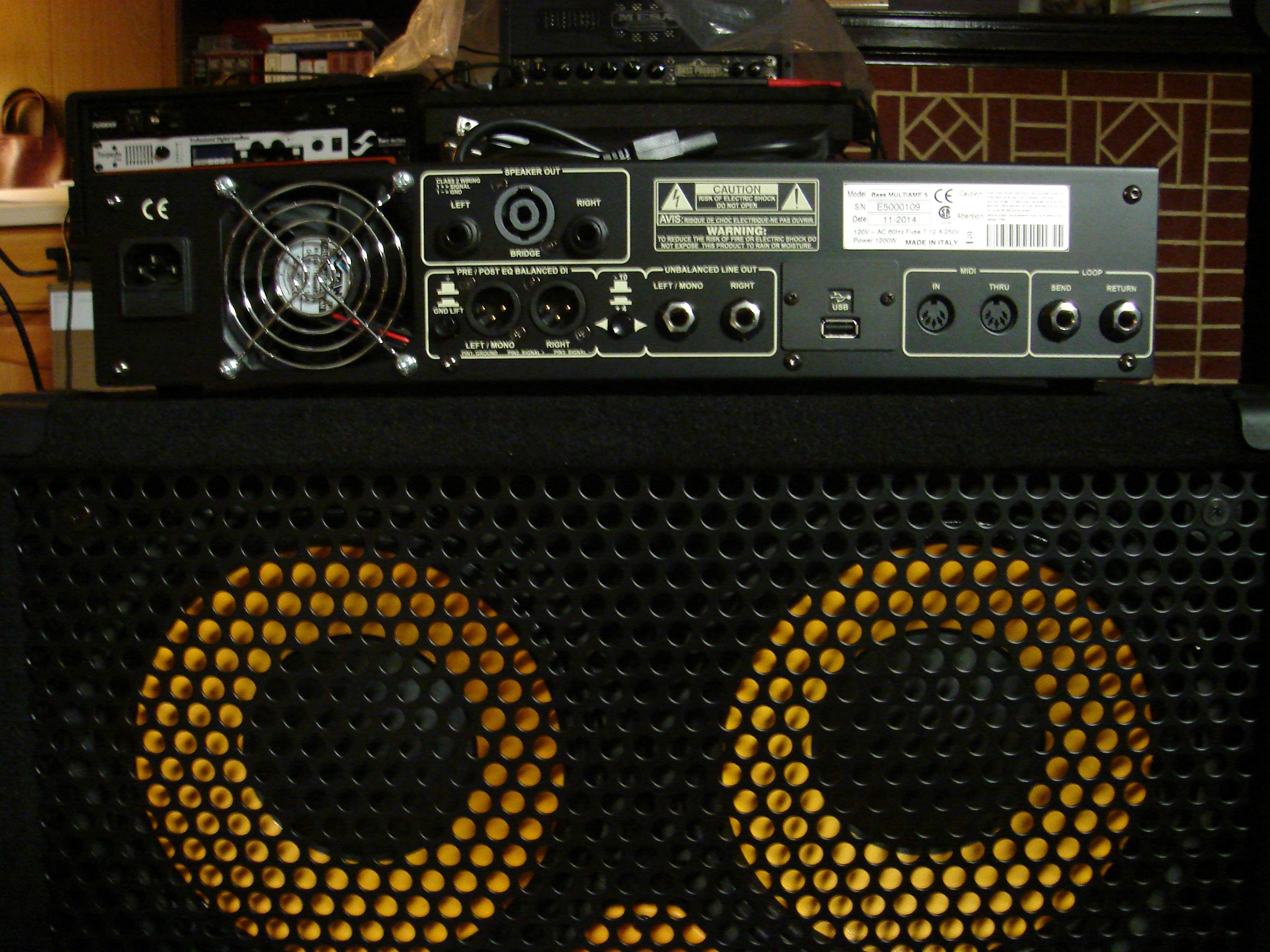Markbass Multiamp S Back
