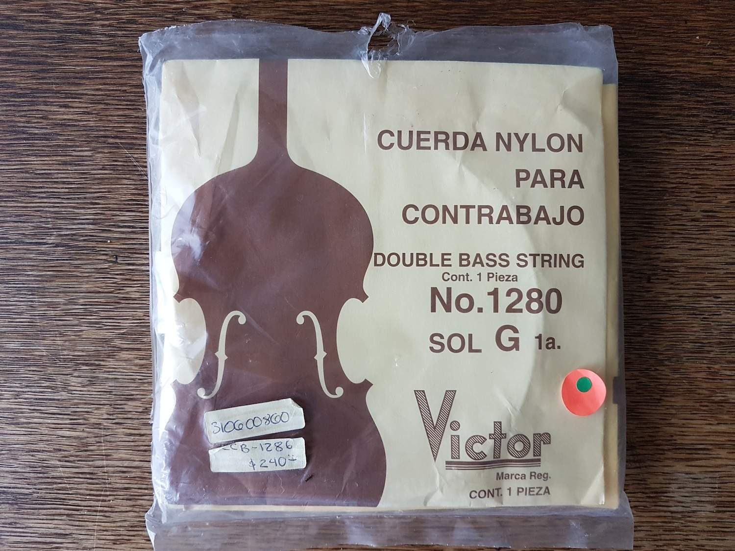 nylon DB strings