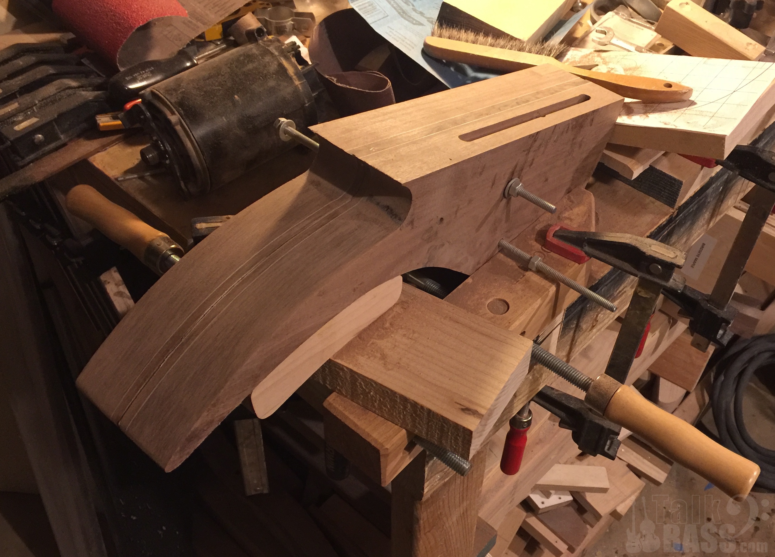 Sanding Continues