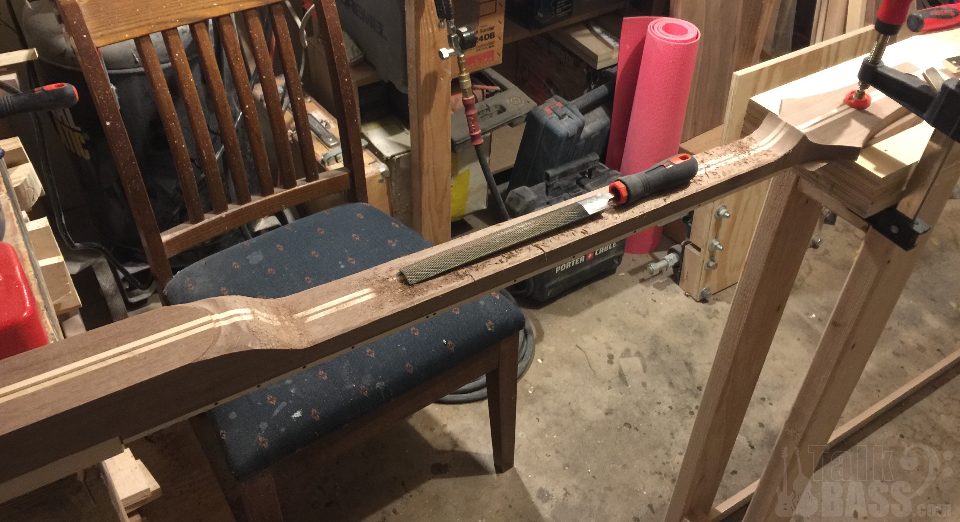 Started Neck Shaping