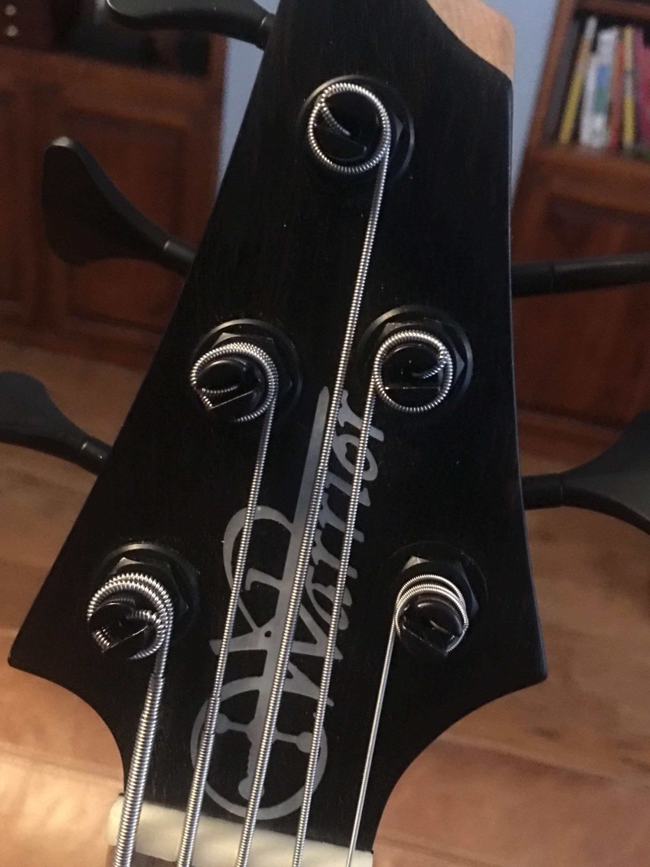 Warrior headstock